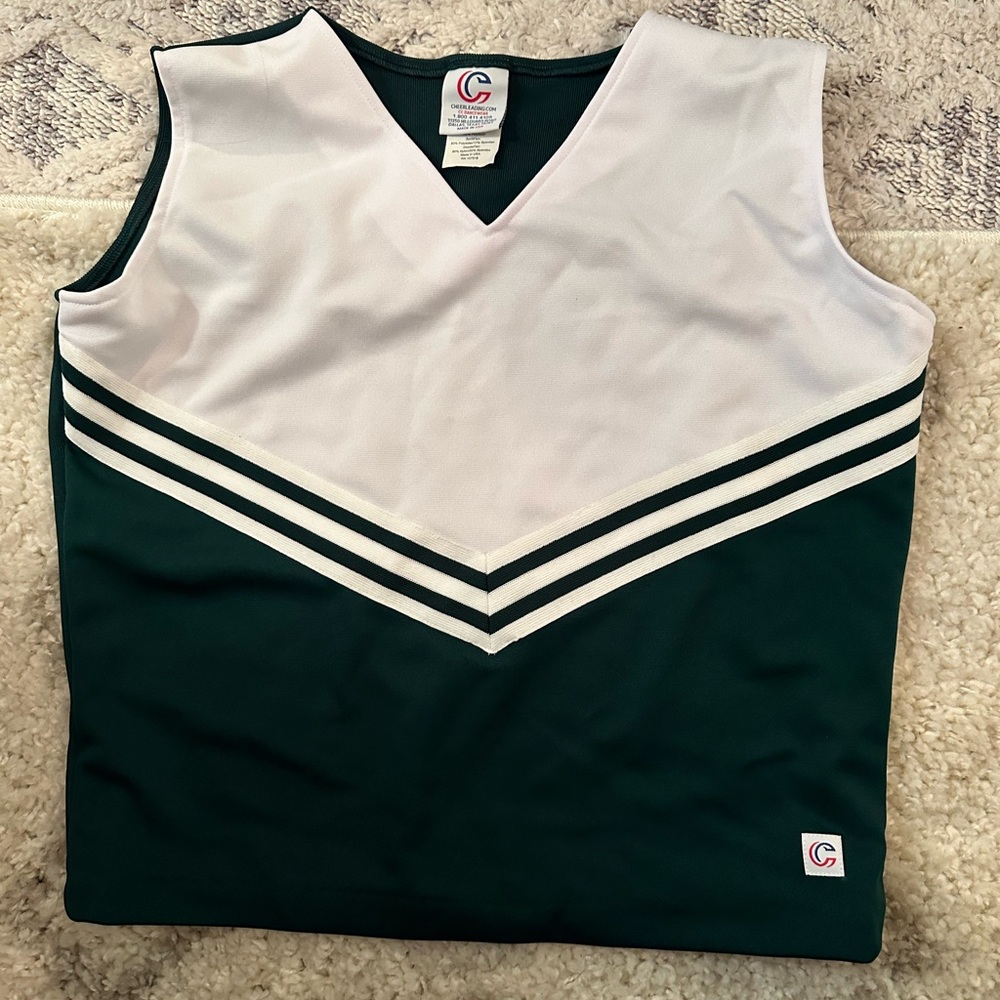 Cheerleading dance wear vest